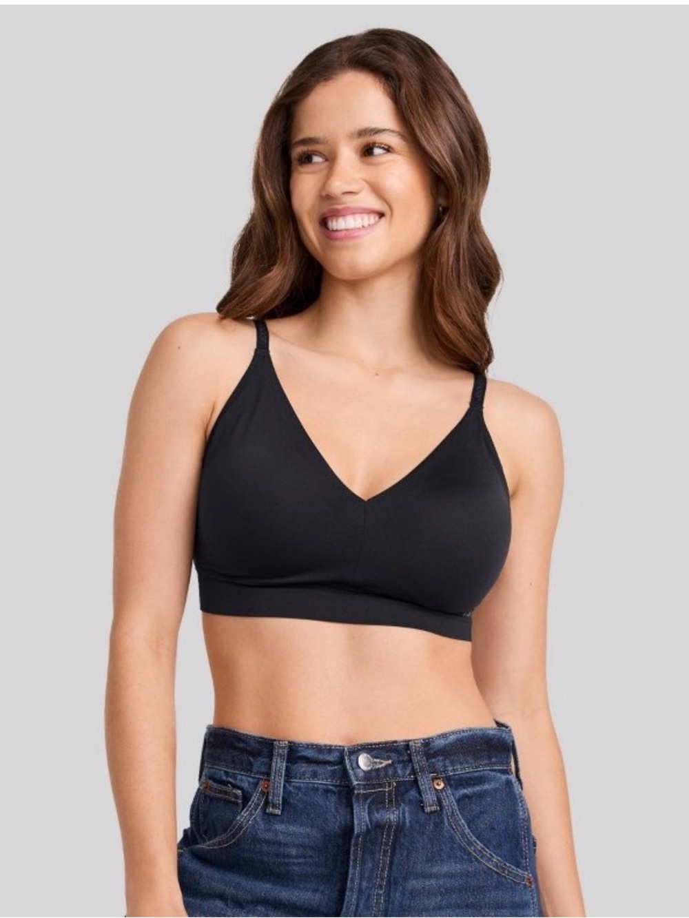 NWT Jockey Generation Seamfree Light Lift Bralette XL Black